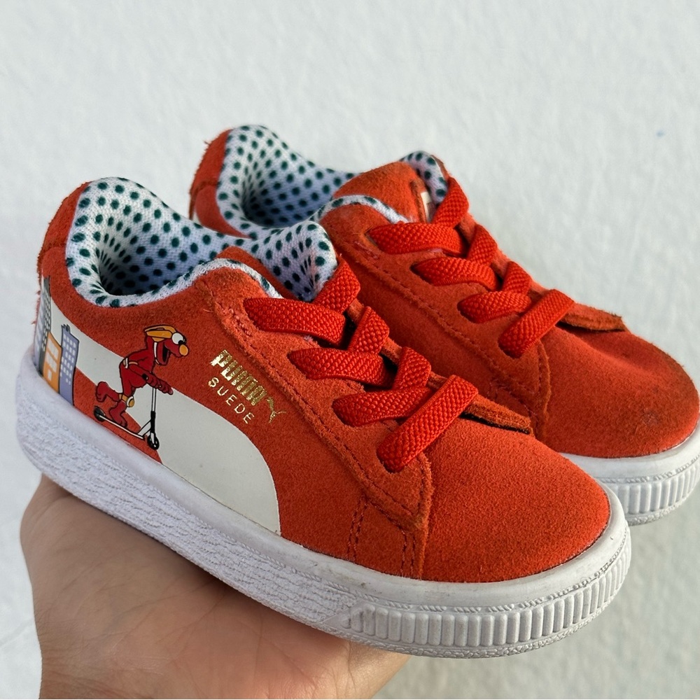 Puma Suede x Sesame Street 50 ELMO Limited Edition - 4C